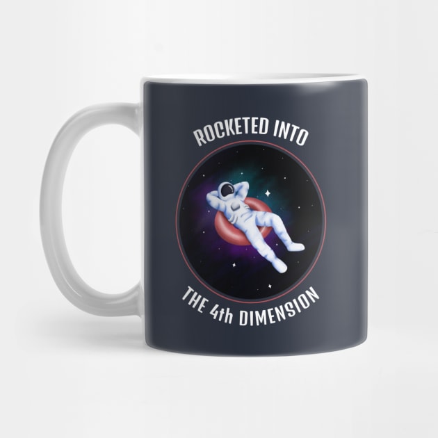 Rocketed Into The 4th Dimension Alcoholic Recovery by RecoveryTees